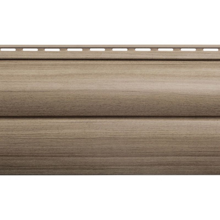 Виниловый сайдинг Альта-Профиль Альта-Профиль BH-03 Люкс двухпереломный 1.1х226х3000 мм Орех