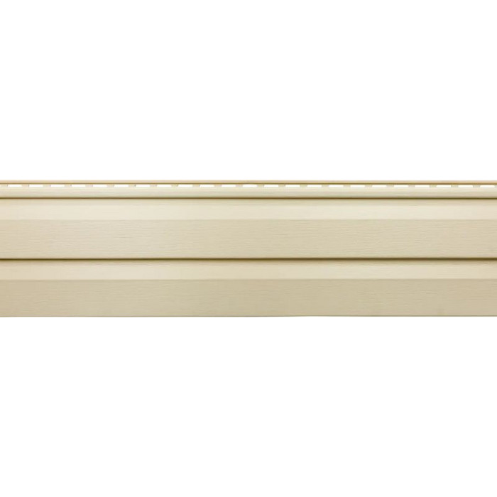 Виниловый сайдинг Альта-Профиль Альта Классика 1.1х230х3660 мм Кремовый