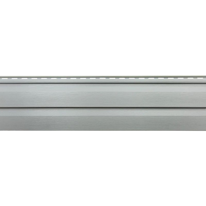 Виниловый сайдинг Альта-Профиль Альта Классика 1.1х230х3660 мм Светло-серый