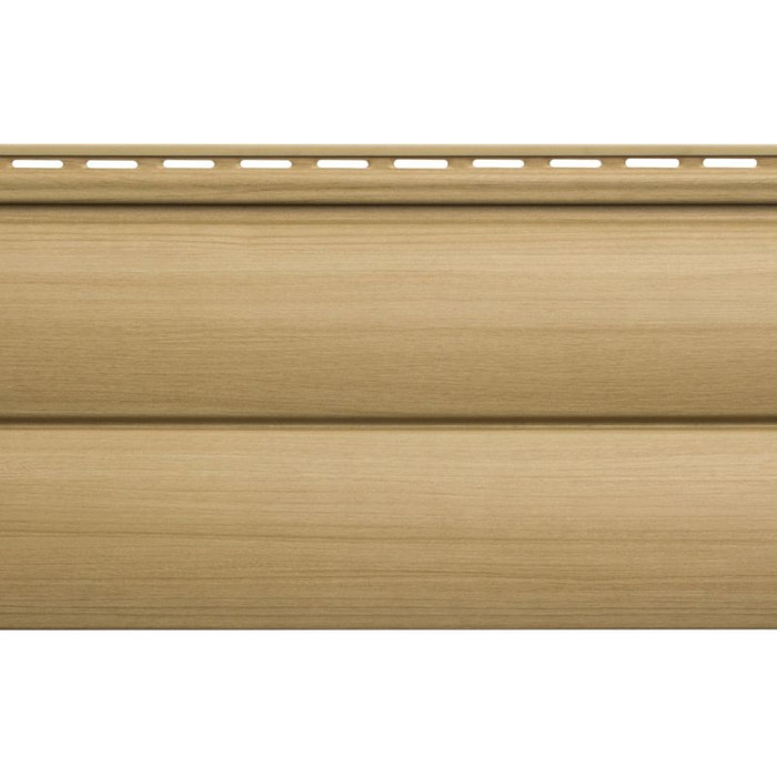 Виниловый сайдинг Альта-Профиль Альта-Профиль BH-03 Люкс двухпереломный 1.1х226х3000 мм Бук