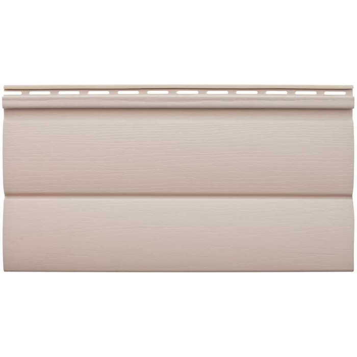 Виниловый сайдинг Альта-Профиль БЛОКХАУС Персиковый 3100x226x1.1