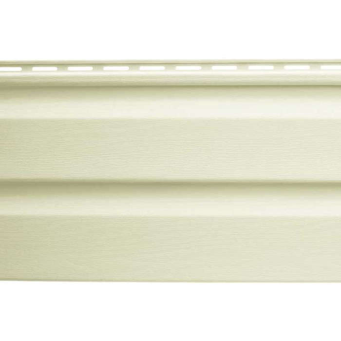 Виниловый сайдинг Альта-Профиль АЛЬТА КЛАССИКА Кремовый 3000x230x1.1