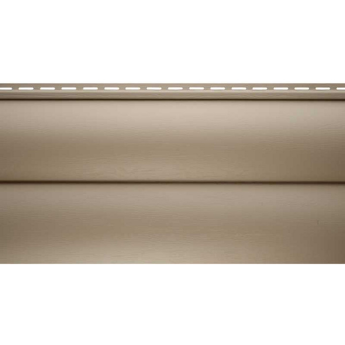 Виниловый сайдинг Альта-Профиль БЛОКХАУС Персиковый 3100x320x1.1