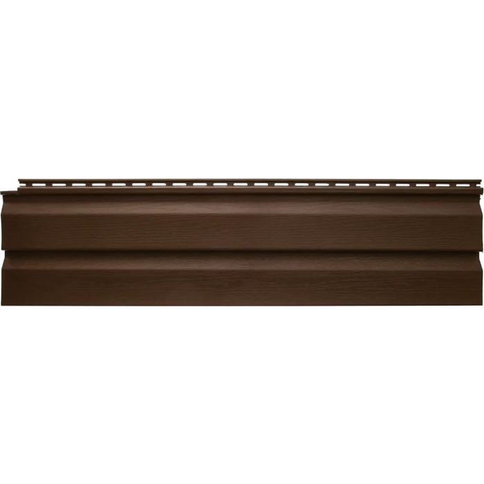 Акриловый сайдинг Альта-Профиль Канада Плюс ПРЕМИУМ 1.1х230х3660 мм Орех тёмный