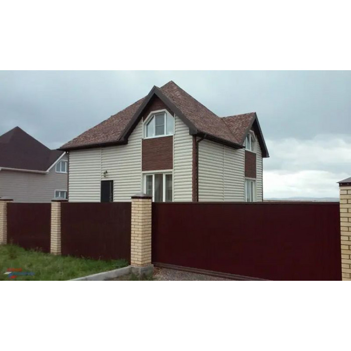 Акриловый сайдинг Альта-Профиль BH-03 двухпереломный малый 1.1х226х3100 мм Бежевый