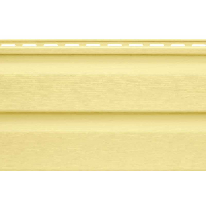 Виниловый сайдинг Альта-Профиль КАНАДА ПЛЮС Желтый 3660x230x1.1
