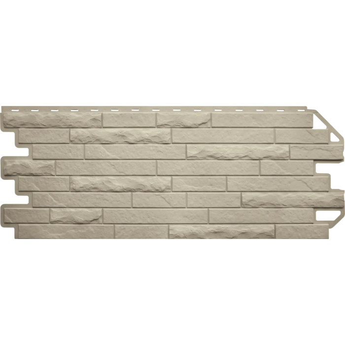 Фасадная панель Альта-Профиль Антик ЭКО, Кремовый