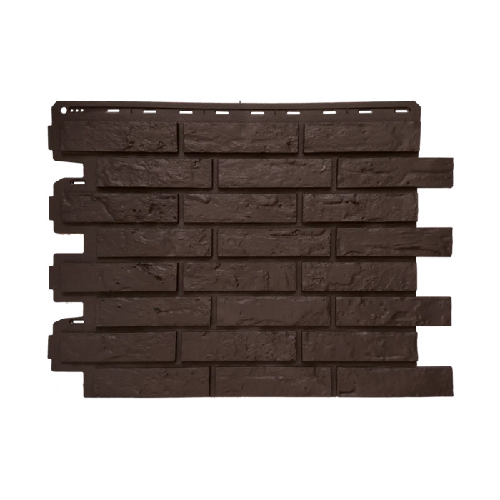 Фасадная палнель Альта-Профиль Рижский ЭКО, Коричневый